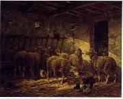 unknow artist Sheep 173 china oil painting reproduction